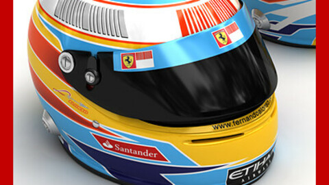 Helmet F1 2010 Fernando Alonso