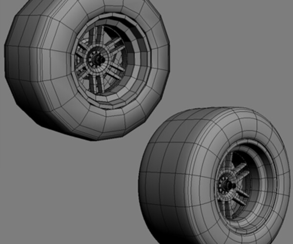 ArtStation - F1 Ferrari F60 Wheel and Slicks | Resources