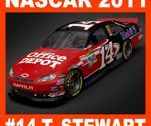 ArtStation - Nascar 2011 Cars | Resources