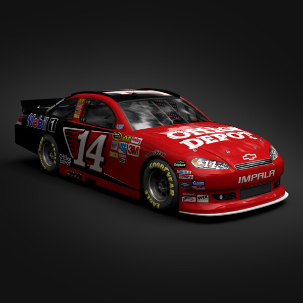 ArtStation - Nascar 2012 Car - Tony Stewart Chevrolet Impala #14 ...