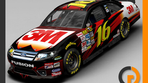 Nascar 2012 Car - Greg Biffle Ford Fusion #16