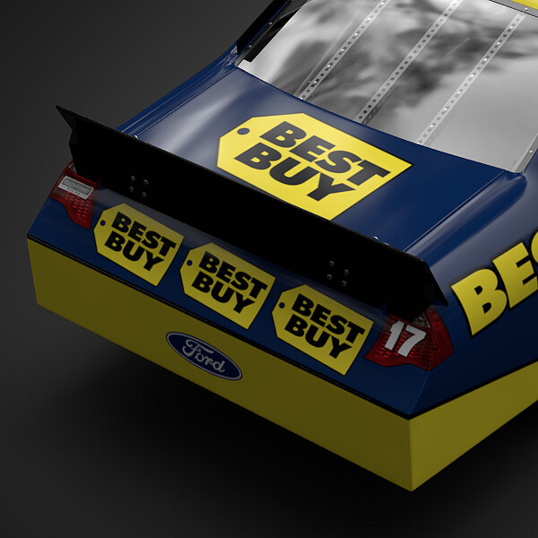 ArtStation - Nascar 2012 Car - Matt Kenseth Ford Fusion #17