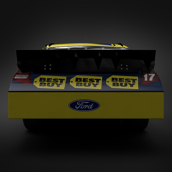 ArtStation - Nascar 2012 Car - Matt Kenseth Ford Fusion #17