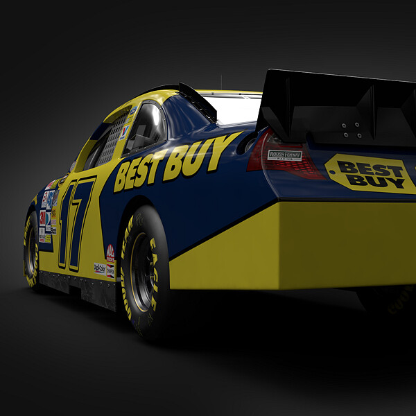 ArtStation - Nascar 2012 Car - Matt Kenseth Ford Fusion #17