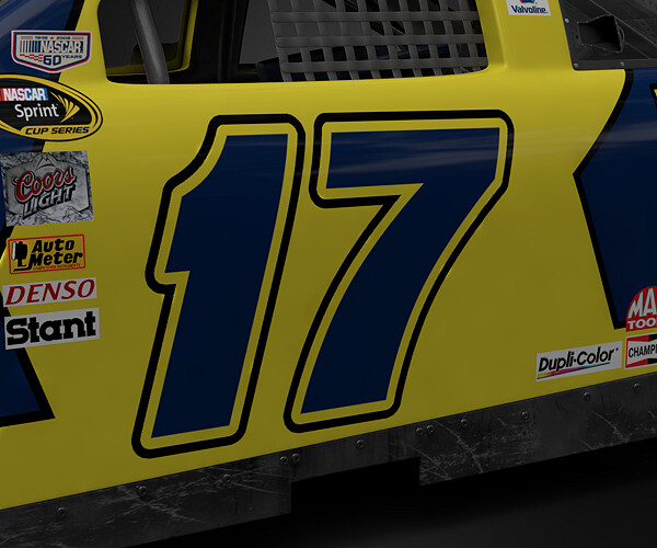 ArtStation - Nascar 2012 Car - Matt Kenseth Ford Fusion #17