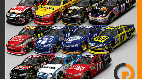 Nascar 2012 Cars