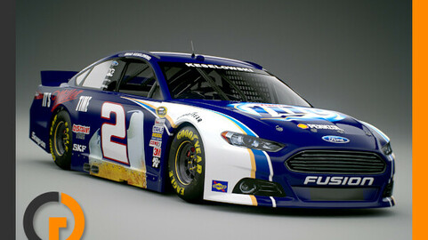 Nascar 2013 Car - Brad Keselowski Ford Fusion #2