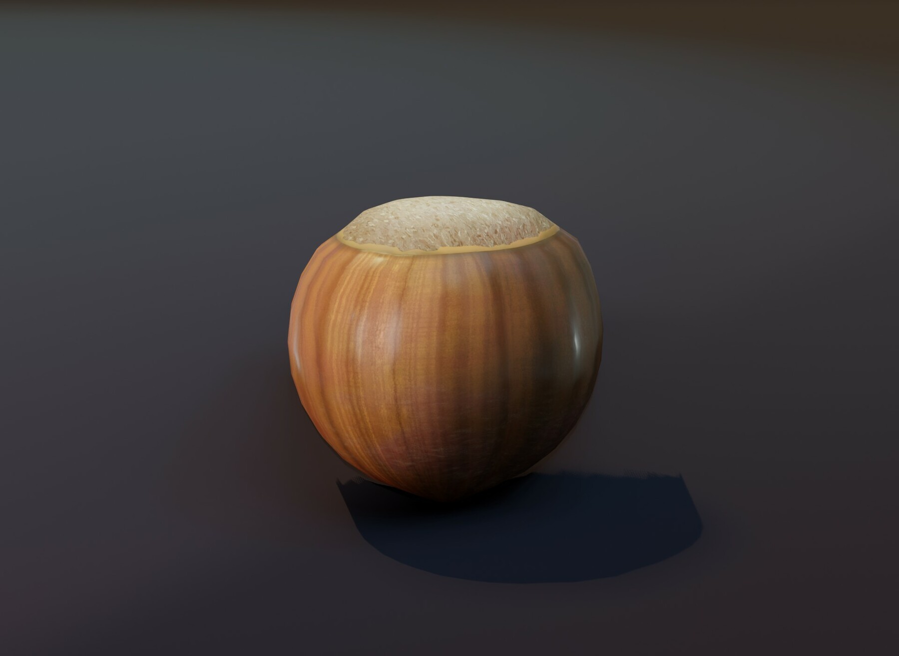 ArtStation - Cartoon Hazelnut 3D Model | Game Assets