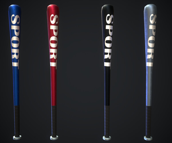 ArtStation Metal baseball bat Resources