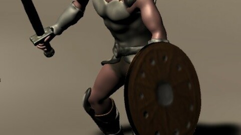 Low Poly Vikig Game Ready Full Version