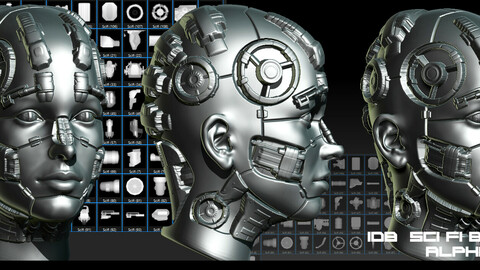 108  SCI fi brushes Alphas