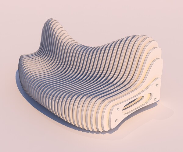 ArtStation - Parametric Bench - 02 | Resources