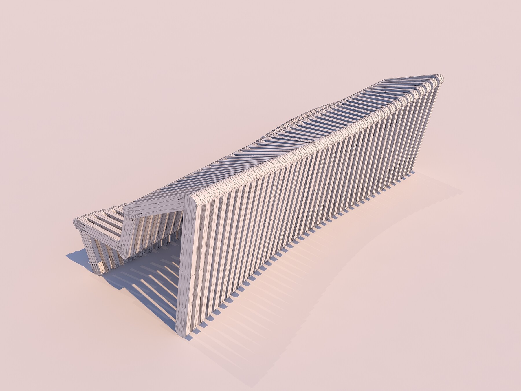 ArtStation - Parametric Bench - 03 | Resources