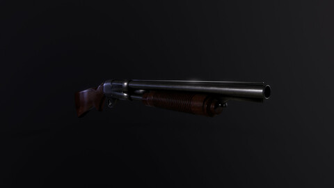 Model 30 Pump Action Shotgun - Unity HDRP setup