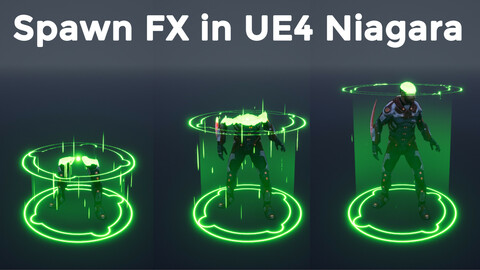 Spawn Fx in UE4.26 Niagara