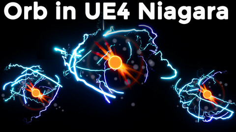 Orb in UE4.26 Niagara