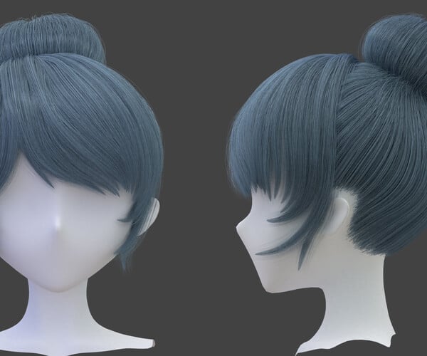 ArtStation - Anime Boy Hairstyles Pack