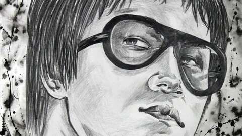 Bruce Lee (61 х 43 см)
