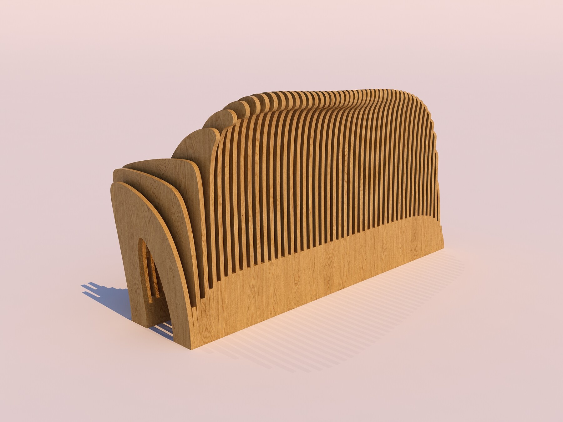 ArtStation - Parametric Bench - 07 | Resources