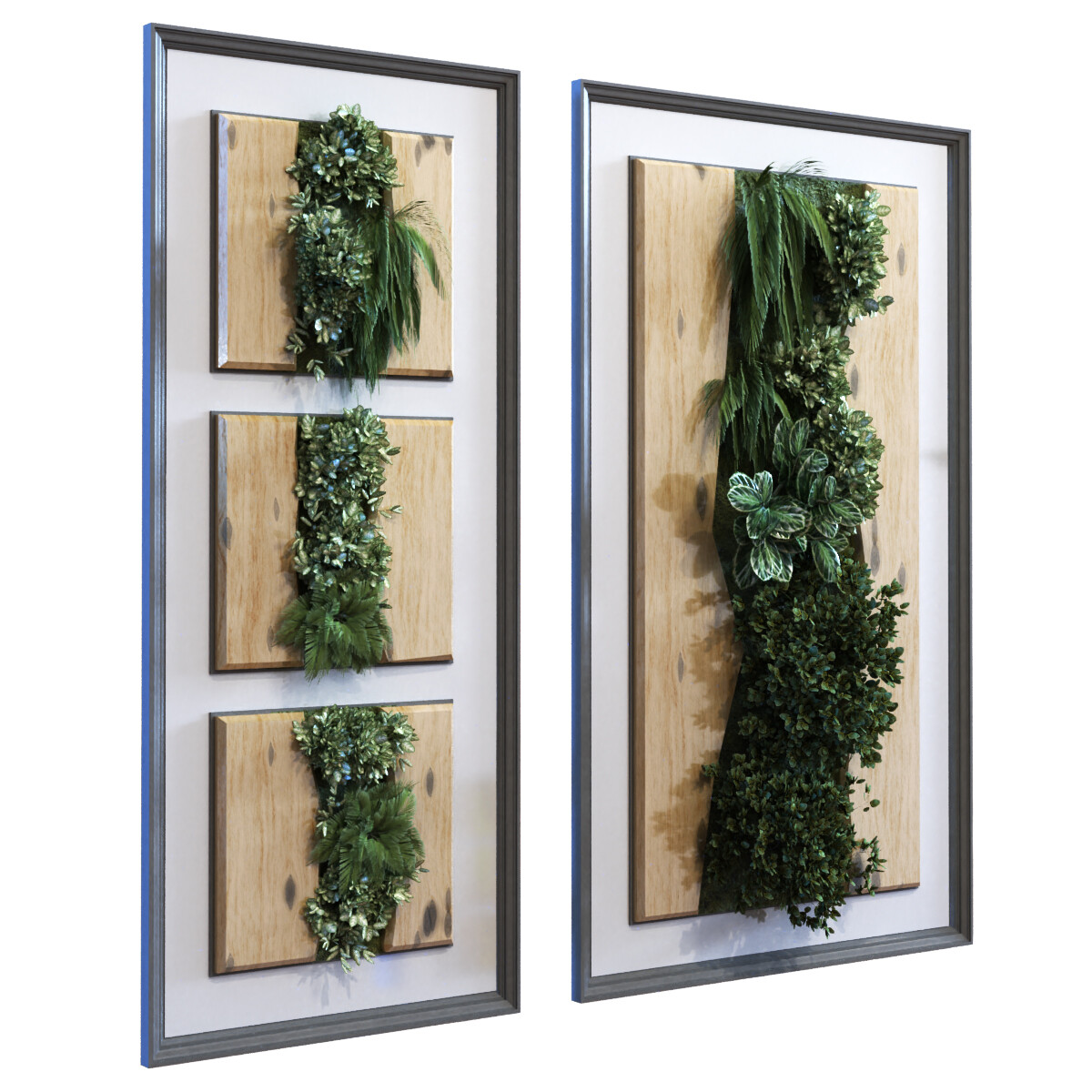 ArtStation green wall frame set 051 Resources