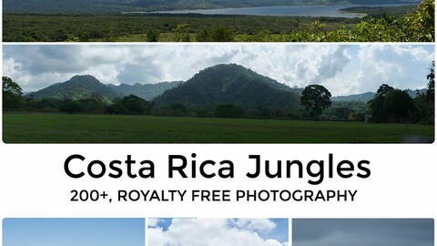 Costa Rica Jungles , reference photo PACK