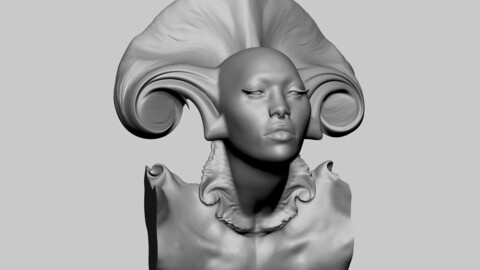 Fantasy Female Head 05