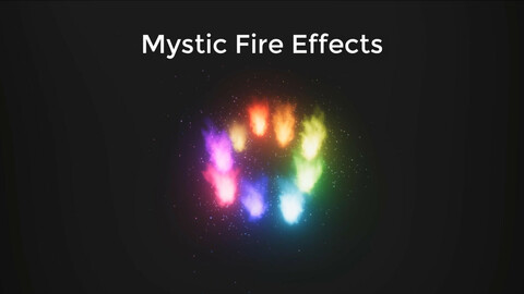 Mystic Fire Effects for Unity