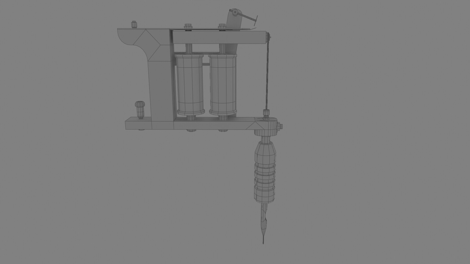 ArtStation - Coils Tattoo Machine model | Resources