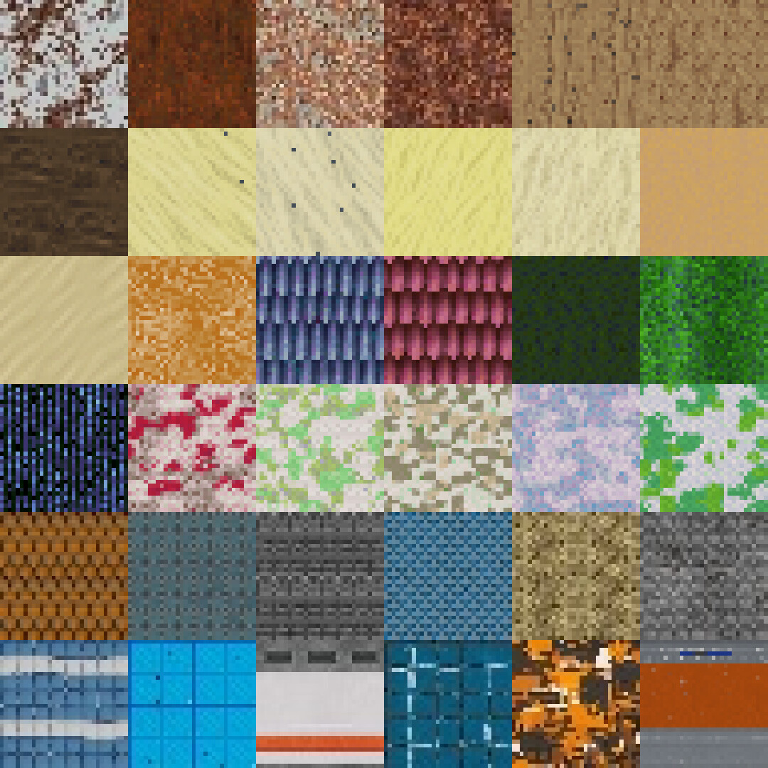 ArtStation - Pixel Art PBR Textures Bundle | Resources