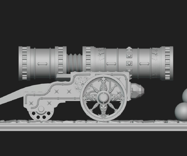 ArtStation Great Bombard Resources