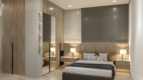 BEDROOM SCENE#3 - VRAY 5.2 FOR SKETCHUP