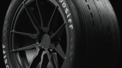 Hoosier DR2 Circuit Tire (Real World Details)