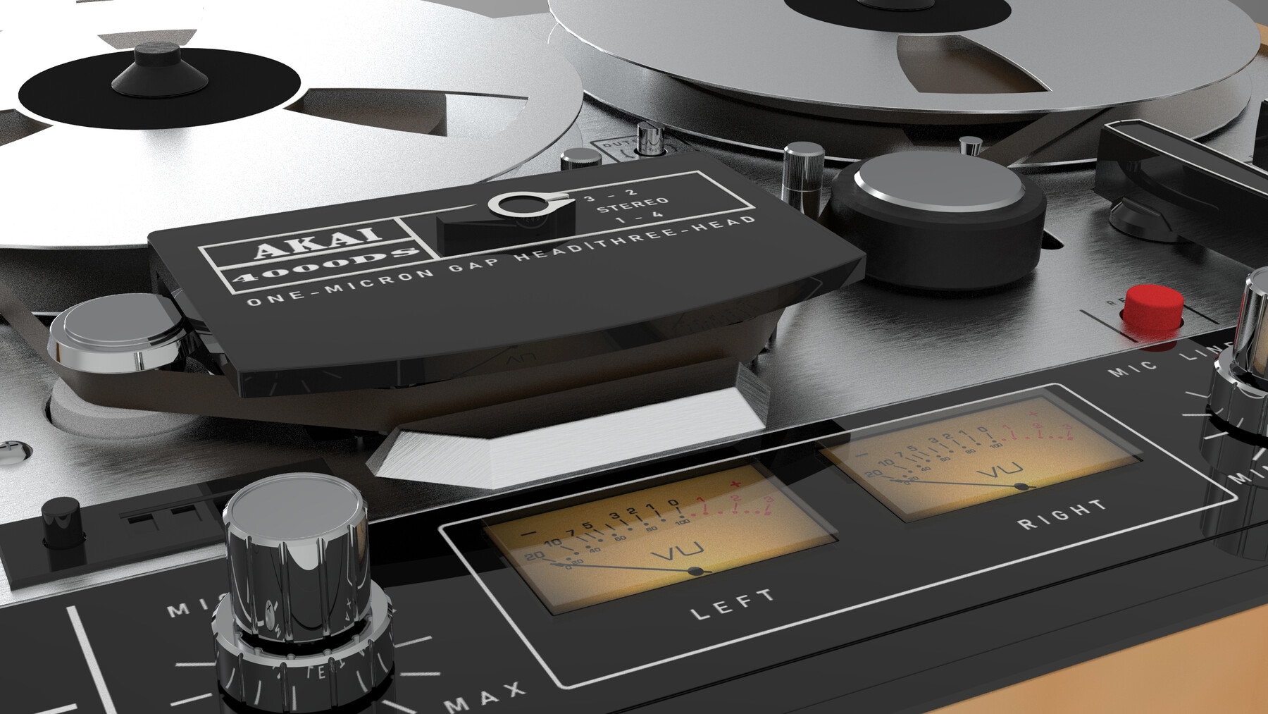 ArtStation Akai Tape Recorder 4000DS Resources