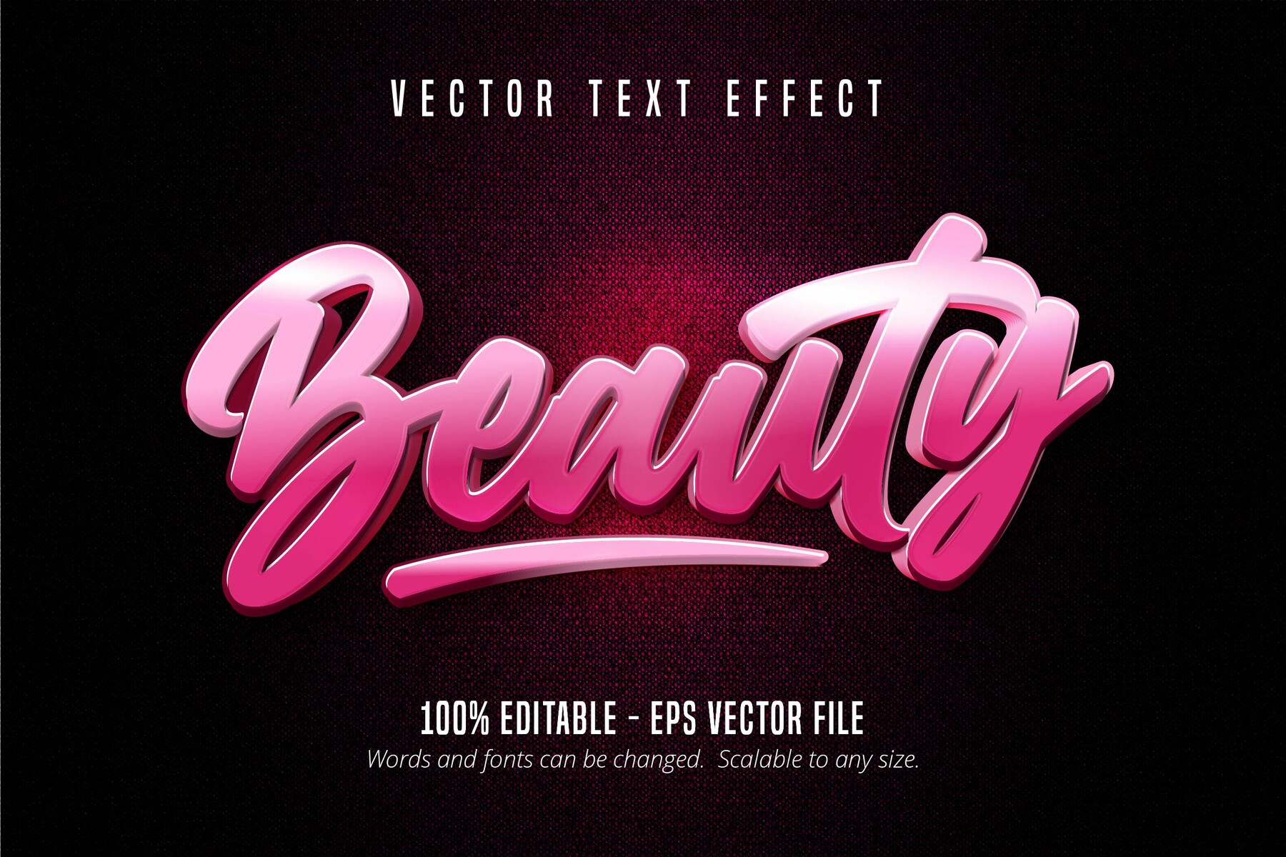 Beauty text. Текст в стиле Пинк. 3д шрифтом розовым надпись why not. Effect Pink text. Pink Lava 3d Flat cartoon Style Editable text Effect Premium vector.