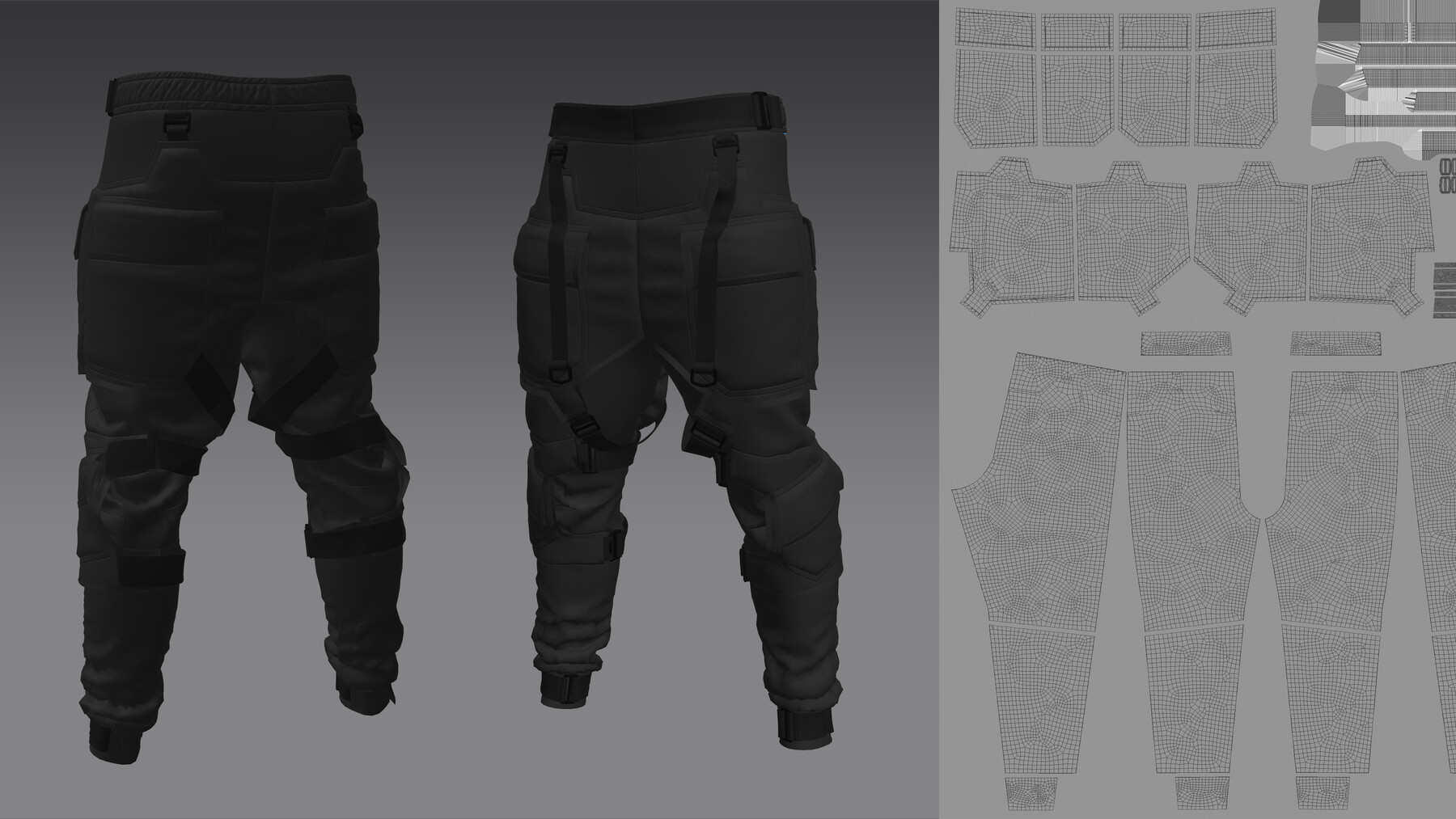 ArtStation - pants cp | Game Assets