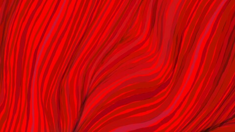 superficial waves flutter on the canvas - Pack of 5