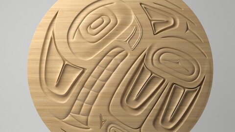 Northwest Coast Art Circular - Design 07