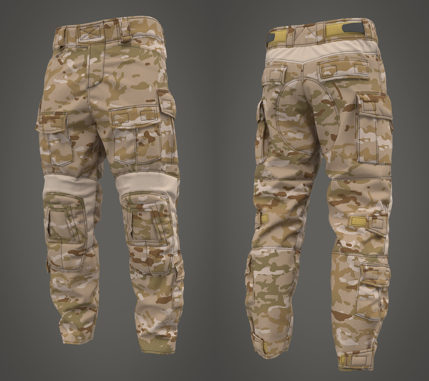 Ainara - Crye precision G3 tactical military pants (Marvelous Designer ...