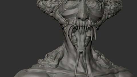 Insect Creature Bust