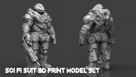 Sci Fi Suit 3D print model