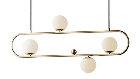 Modern Style 4 Light Linear - Big and Medium