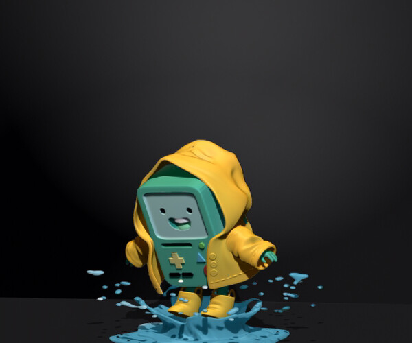 bmo being cute