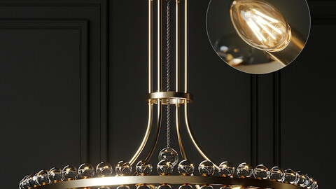 Crystorama Clover 8-Light Chandelier