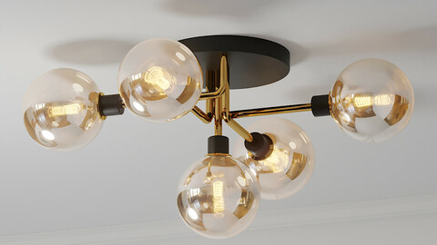 Mid Century Style Ceiling Lamp