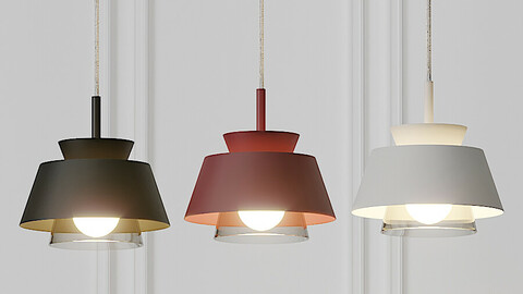 Nordic Style 3 Linear Light Set Black, White and Colored