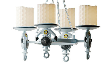 Round Rudder Children Ceiling Chandelier