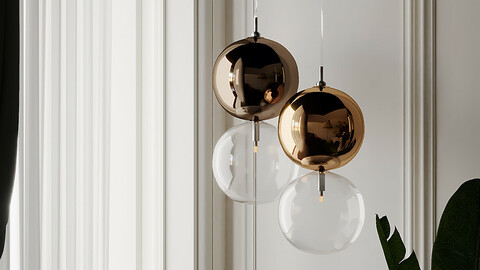 Apollo Pendant by Cattelan Italia
