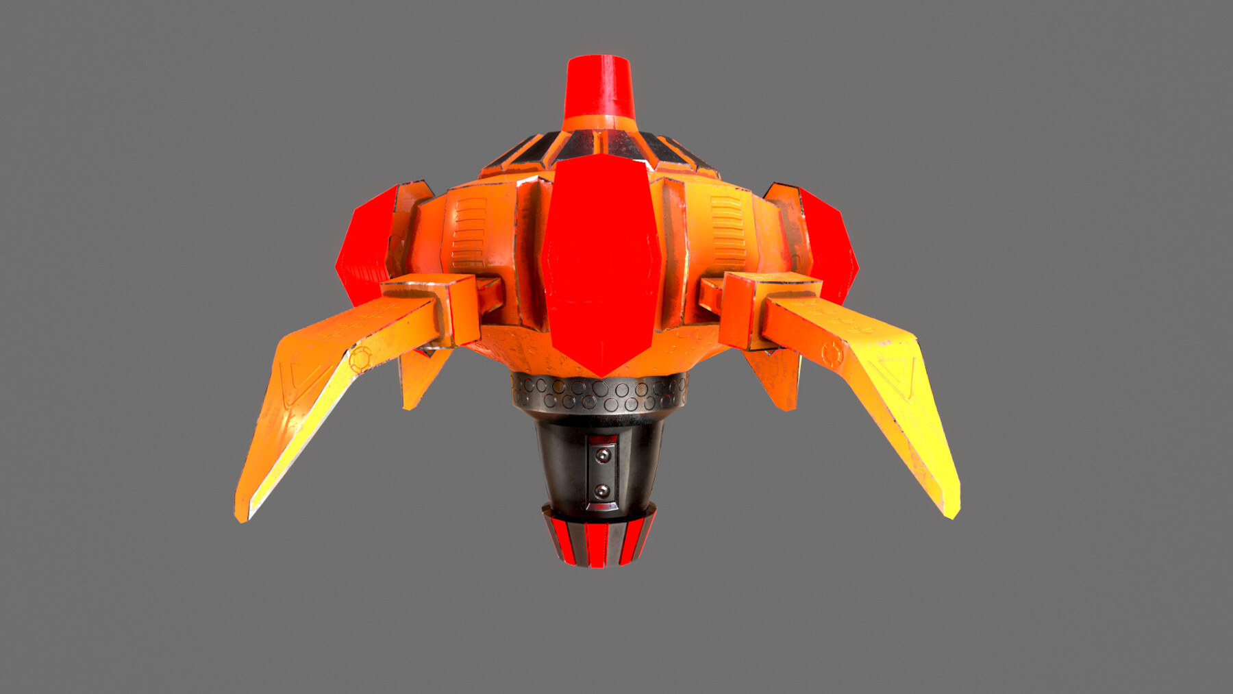 ArtStation - Air Mine 3d Model | Game Assets