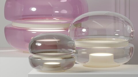 Brokis Macaron Table Lamps 3 Different Size