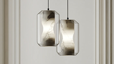 LEE BROOM CHAMBER PENDANT LIGHT LARGE and SMALL